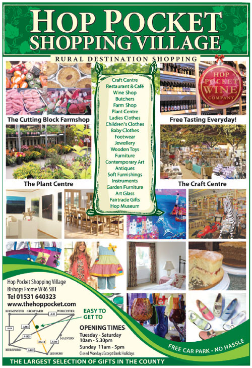 Hop Pocket Shopping VillageGoing Places UK