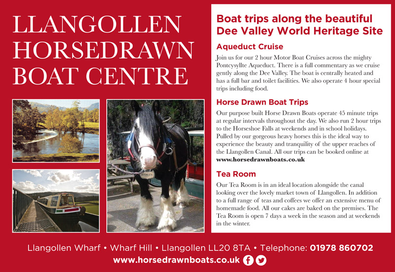 Llangollen Horsedrawn Boat Centre