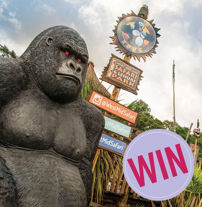 Win family tickets to West Midland Safari Park